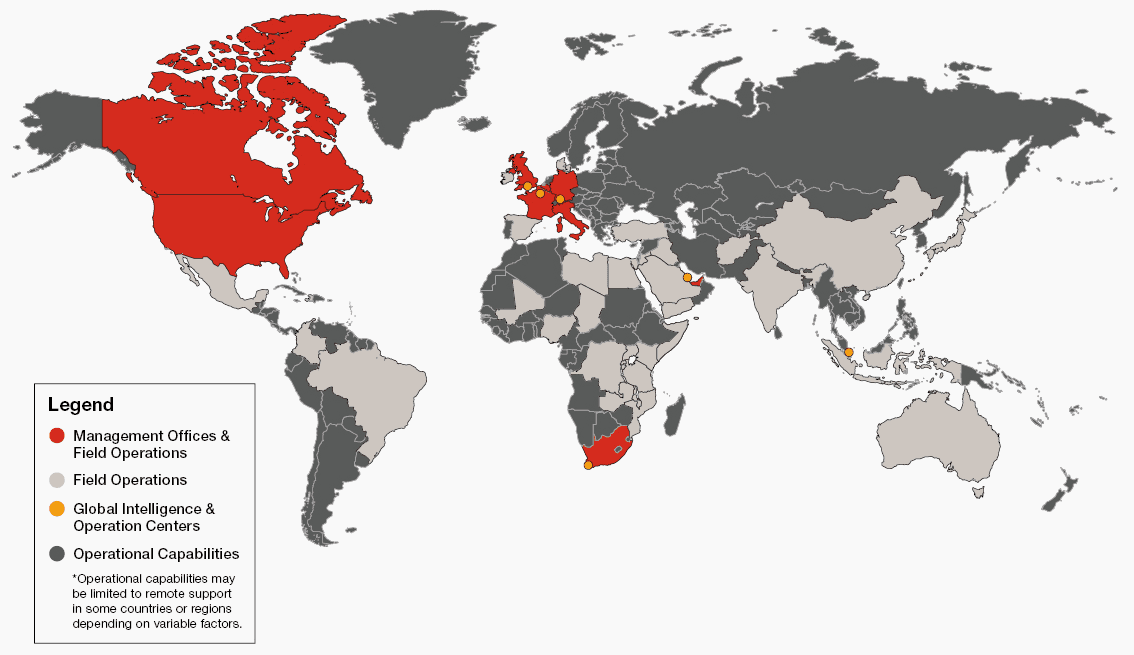 Crisis24’s Global Footprint Supports Clients Worldwide