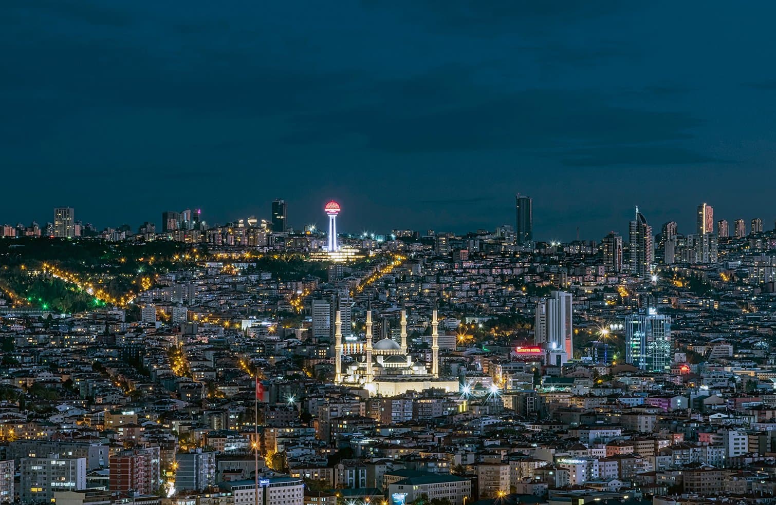 Ankara cityscape, capital of Turkiye