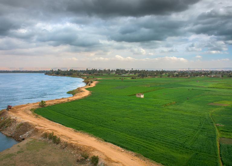 The Nile river is critical to Egyptian agriculture. Officials fear the Grand Ethiopian Renaissance Dam will have a negative impact on downstream countries that rely on the Nile as a water source.