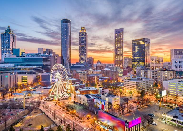 Downtown Atlanta, Georgia Skyline