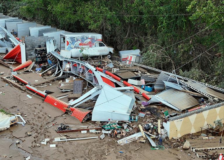 Aftermath of Hurricane Helene